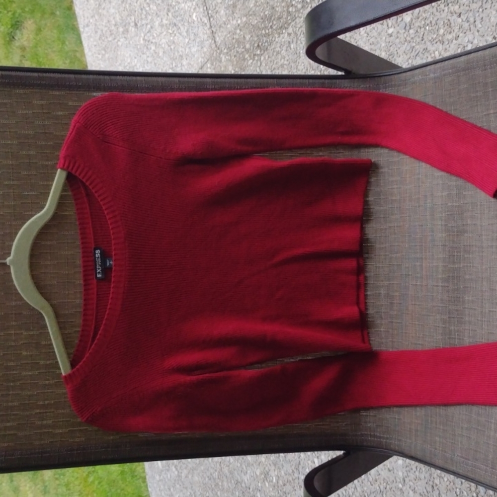 Crop sweater